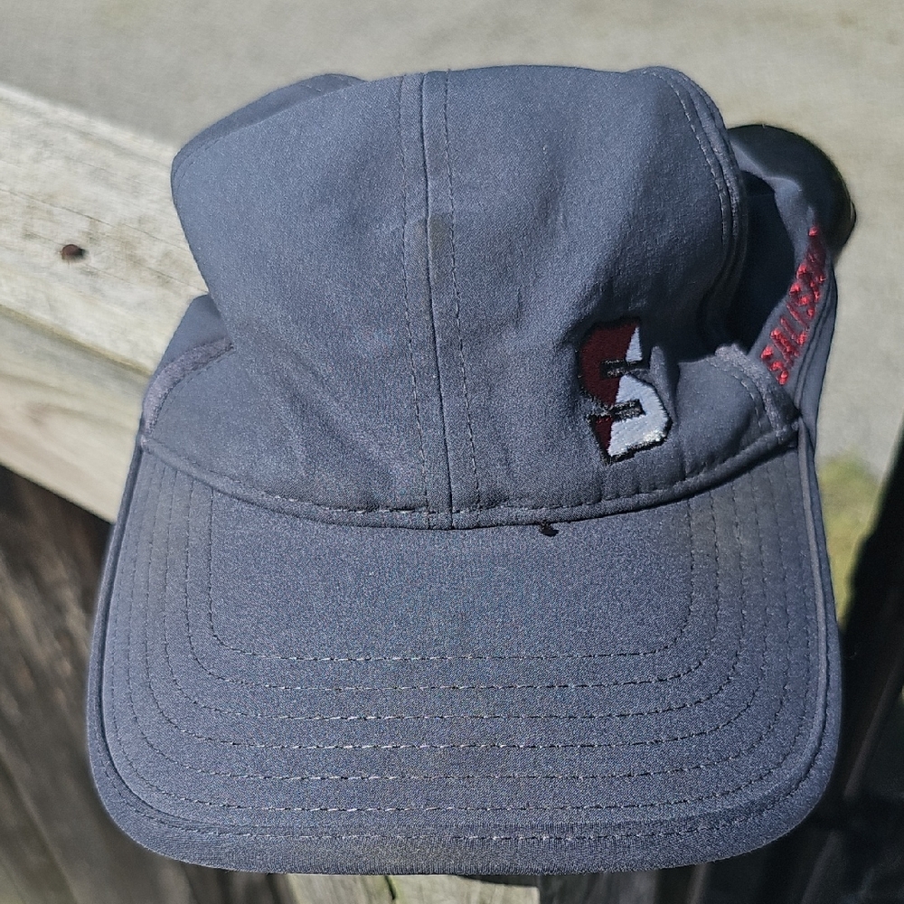 Under Armour Gray Baseball Cap with Salisbury Embroidered Logo